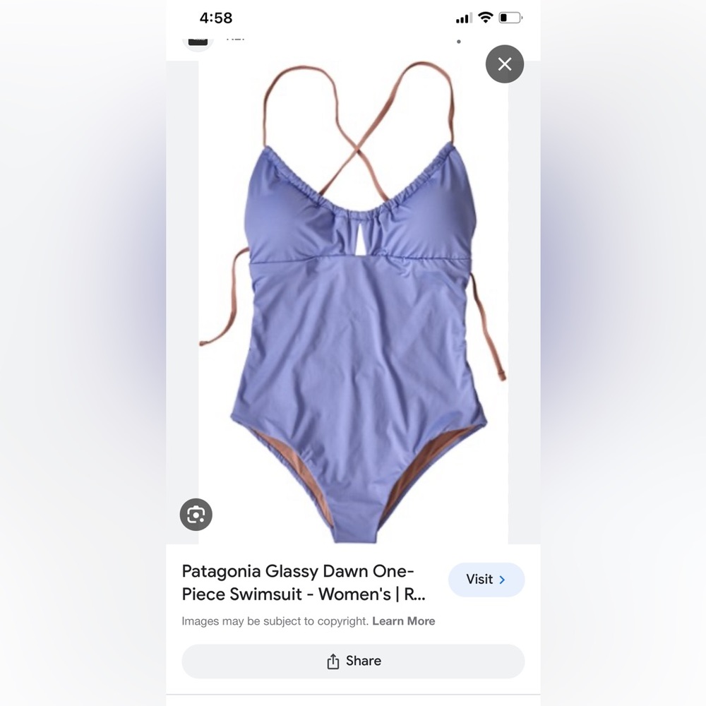 NW0T Black/Grey Patagonia swimsuit